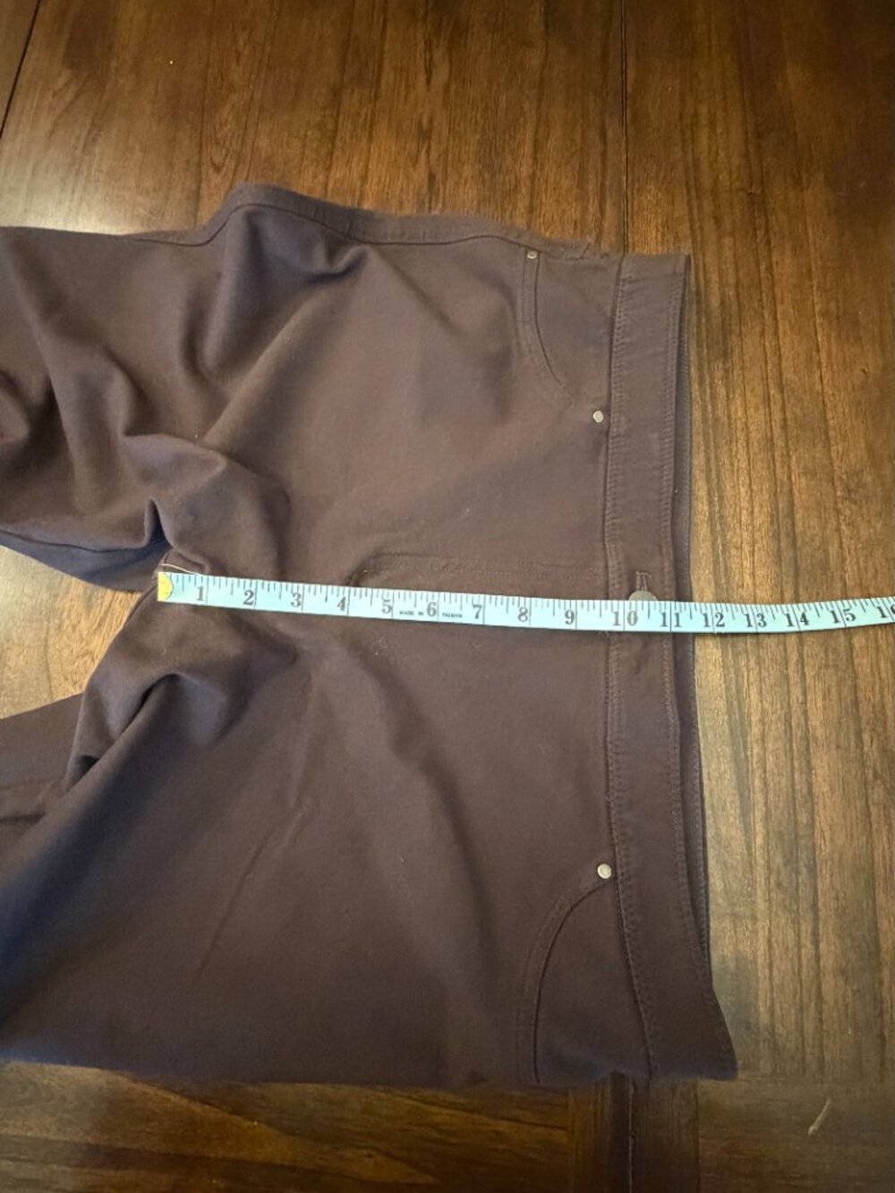 Chico's Women's Chocoloate Brown Stretch Pant Comfy, Neutral, Size Large - Picture 14 of 14